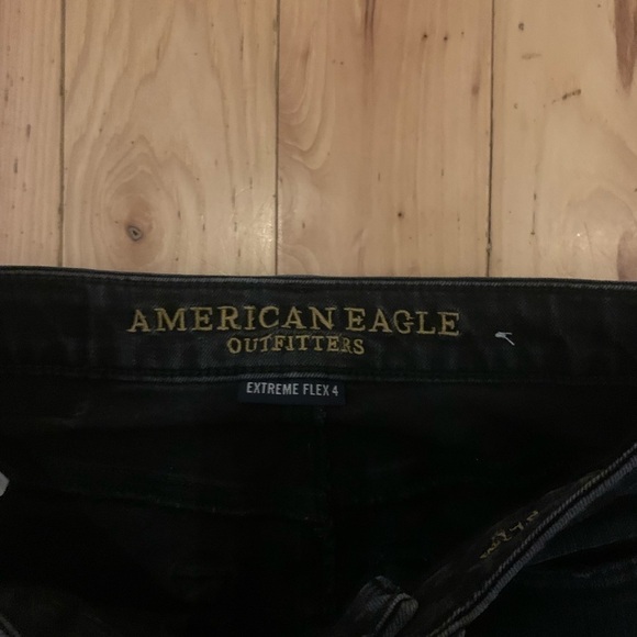 Black American Eagle Cropped Jeans - Picture 3 of 4